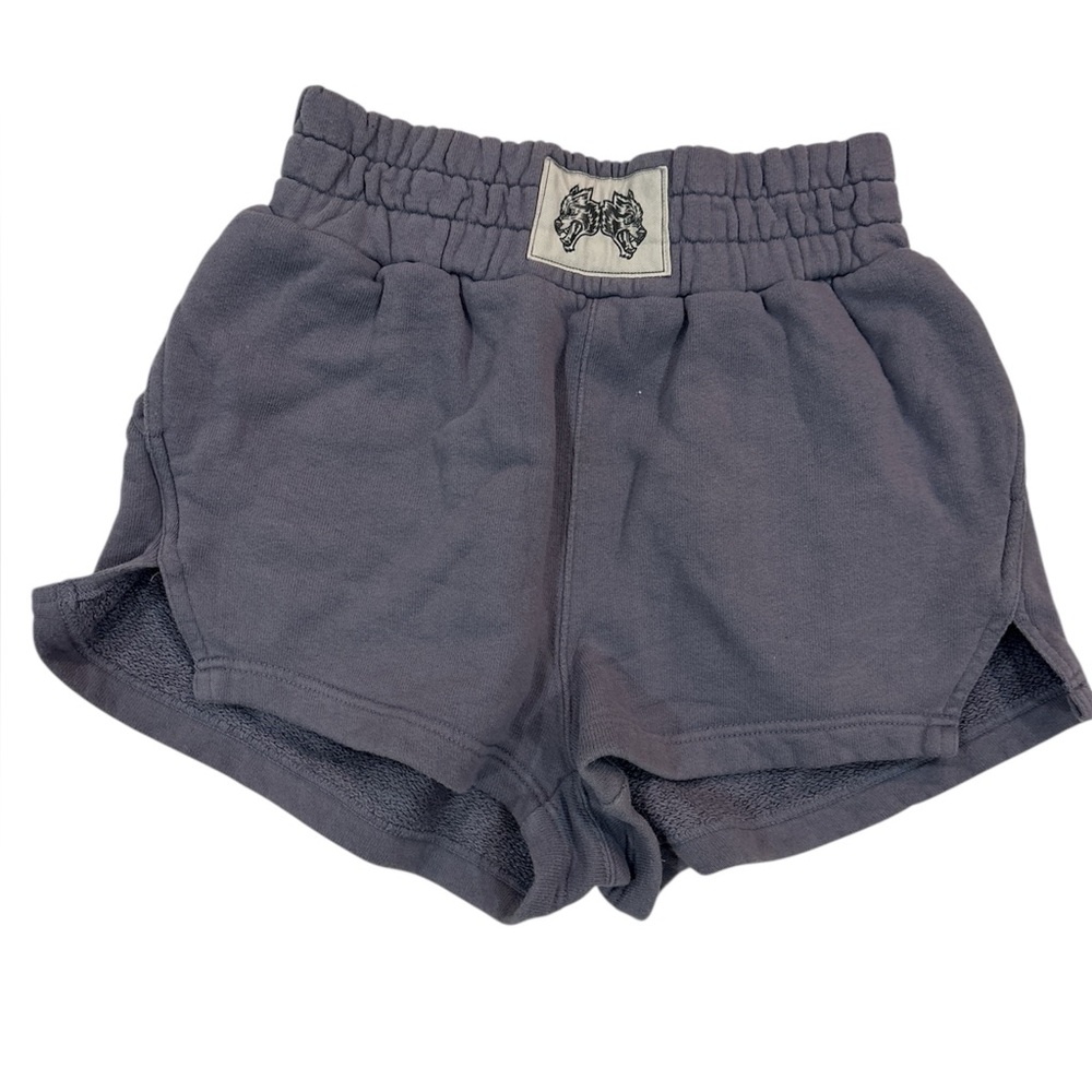 Darc Sport Gray Elastic Waist Athletic Shorts